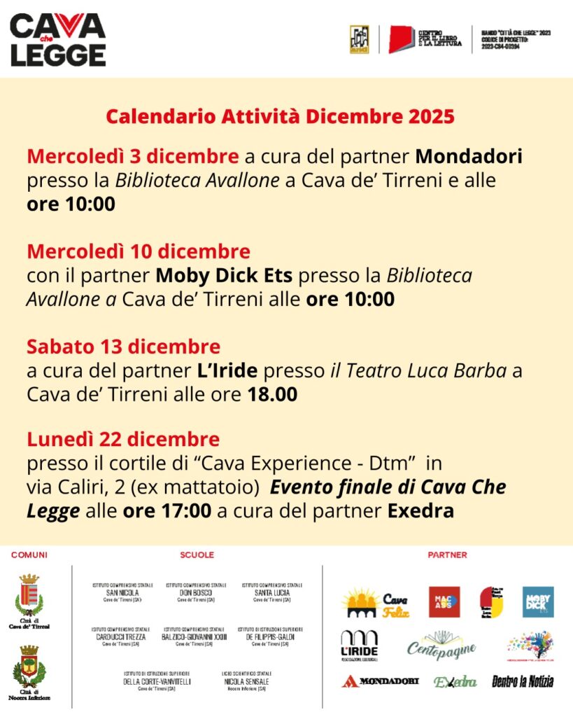 calendario dicembre